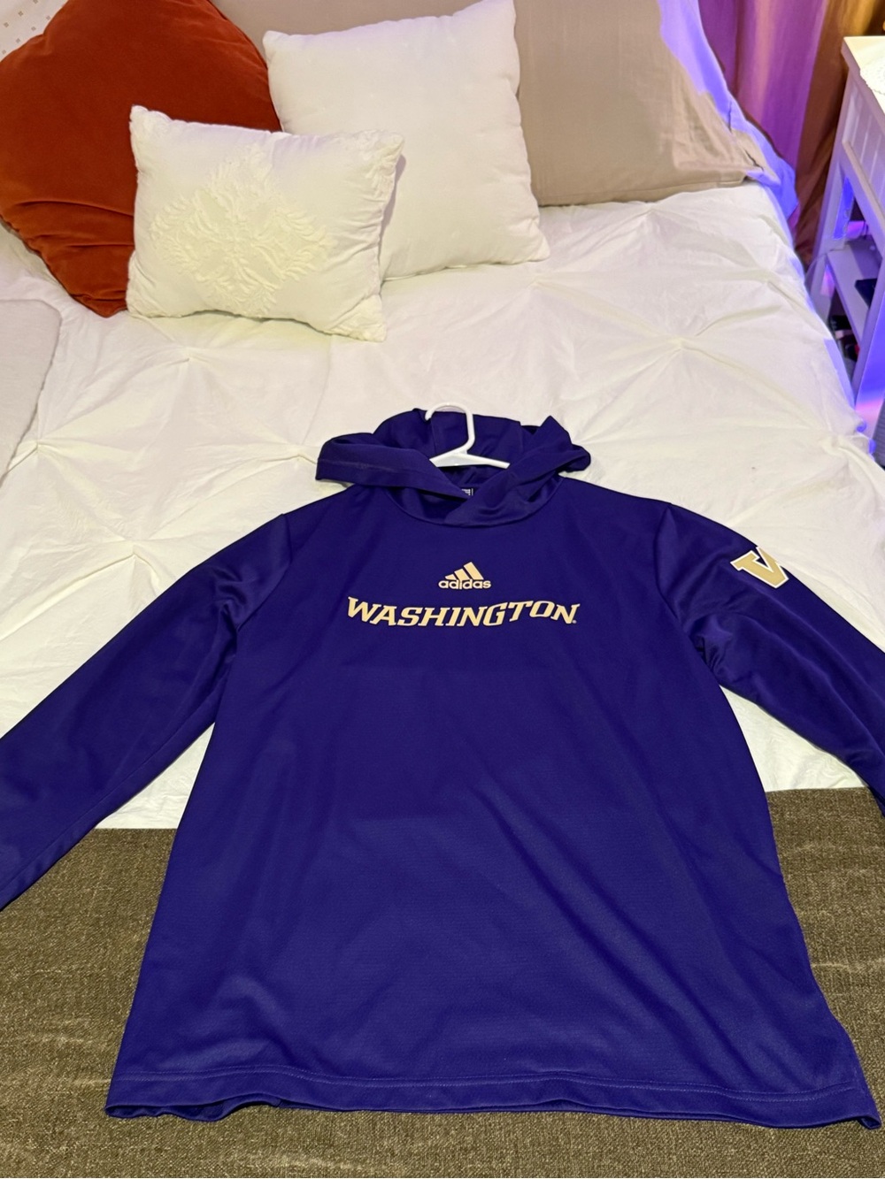 Adidas Washington Purple Hoodie